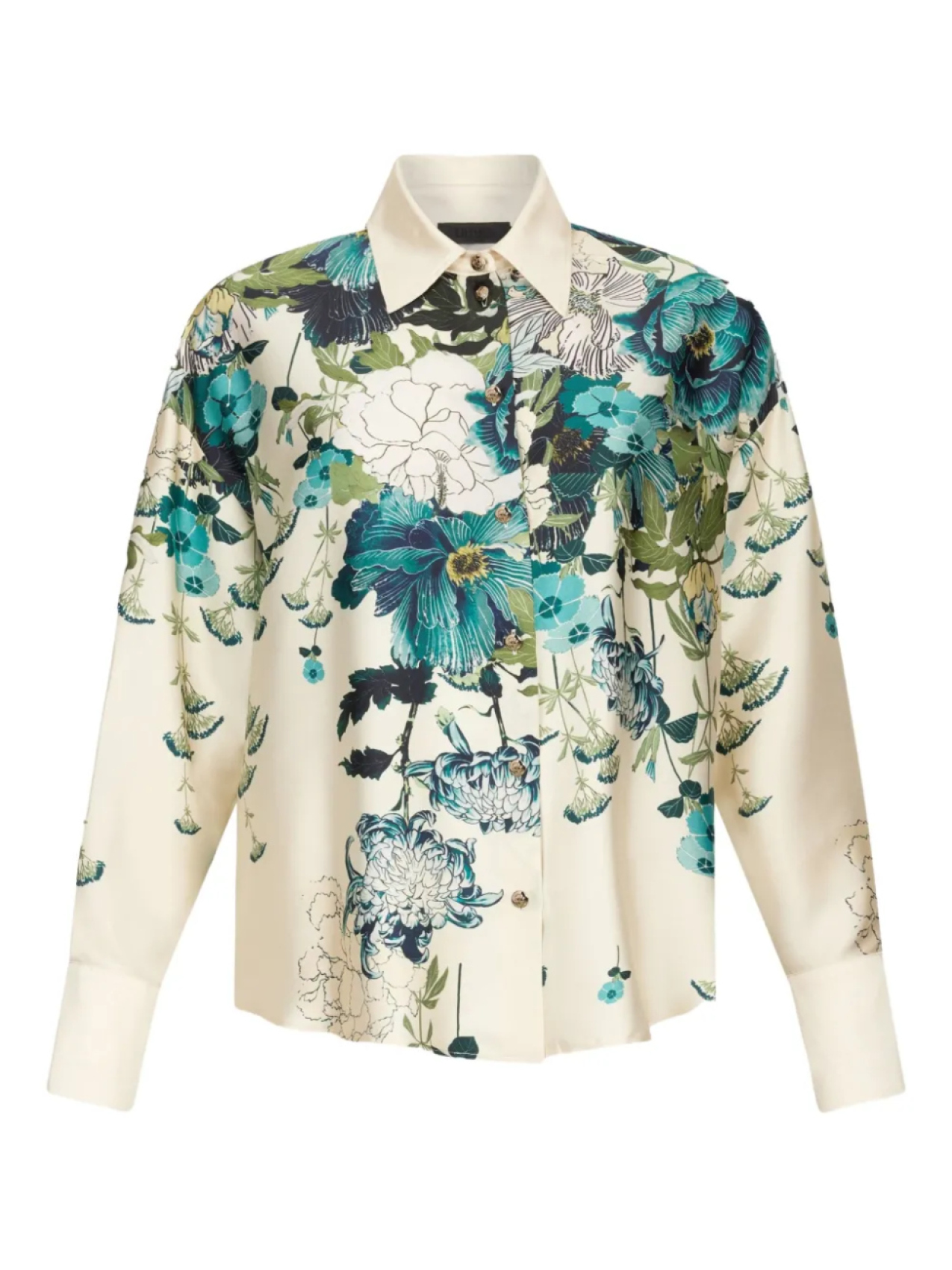 Рубашка из твила с принтом LIU JO, белый
Рубашка из твила с принтом LIU JO, белый