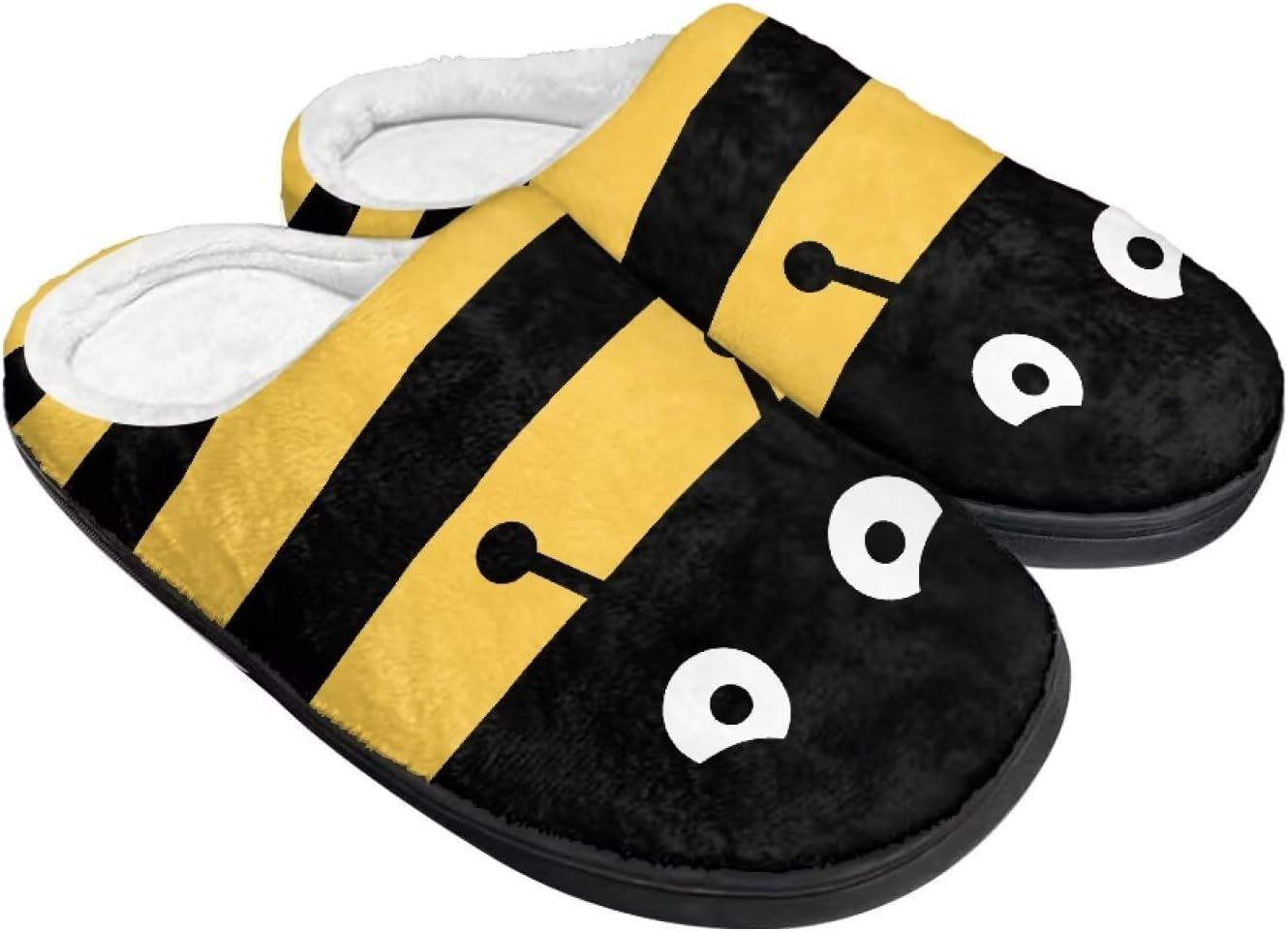 Женские уютные пушистые тапочки унисекс с легким надеванием, повседневные домашние тапочки для спальни с противоскользящей подошвой для мужчин Tomeusey, Bee
Женские уютные пушистые тапочки унисекс с легким надеванием, повседневные домашние тапочки для спальни с противоскользящей подошвой для мужчин Tomeusey, Bee
