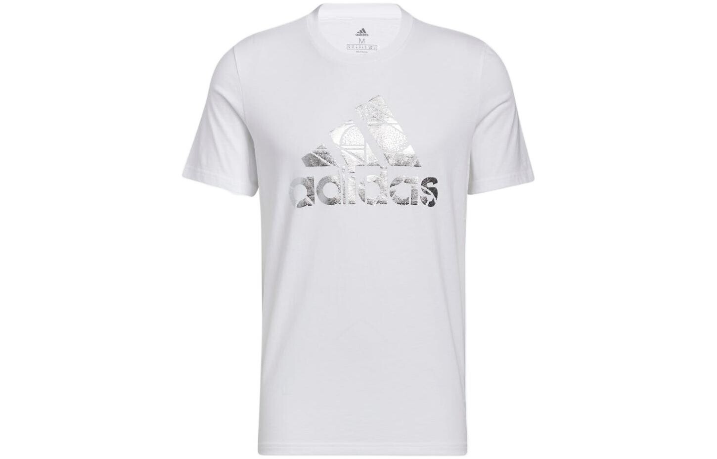 Футболка мужская белая Adidas, белый 
Футболка мужская белая Adidas, белый