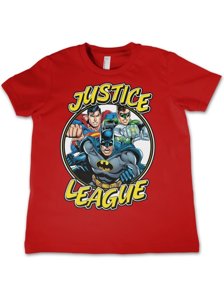 Футболка Justice League, красный 
Футболка Justice League, красный