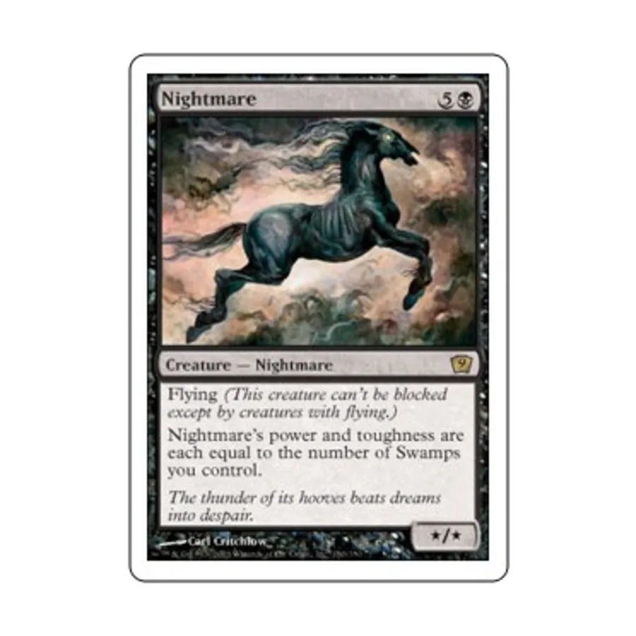 CCG Кошмар (клавиша R), MTG - 9th Edition
CCG Кошмар (клавиша R), MTG - 9th Edition