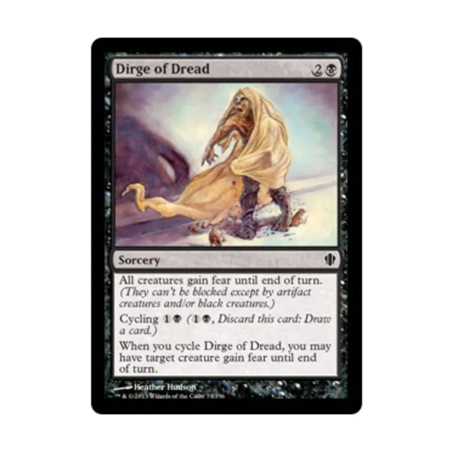 CCG Панихида ужаса (С), MTG - Commander 2013
CCG Панихида ужаса (С), MTG - Commander 2013