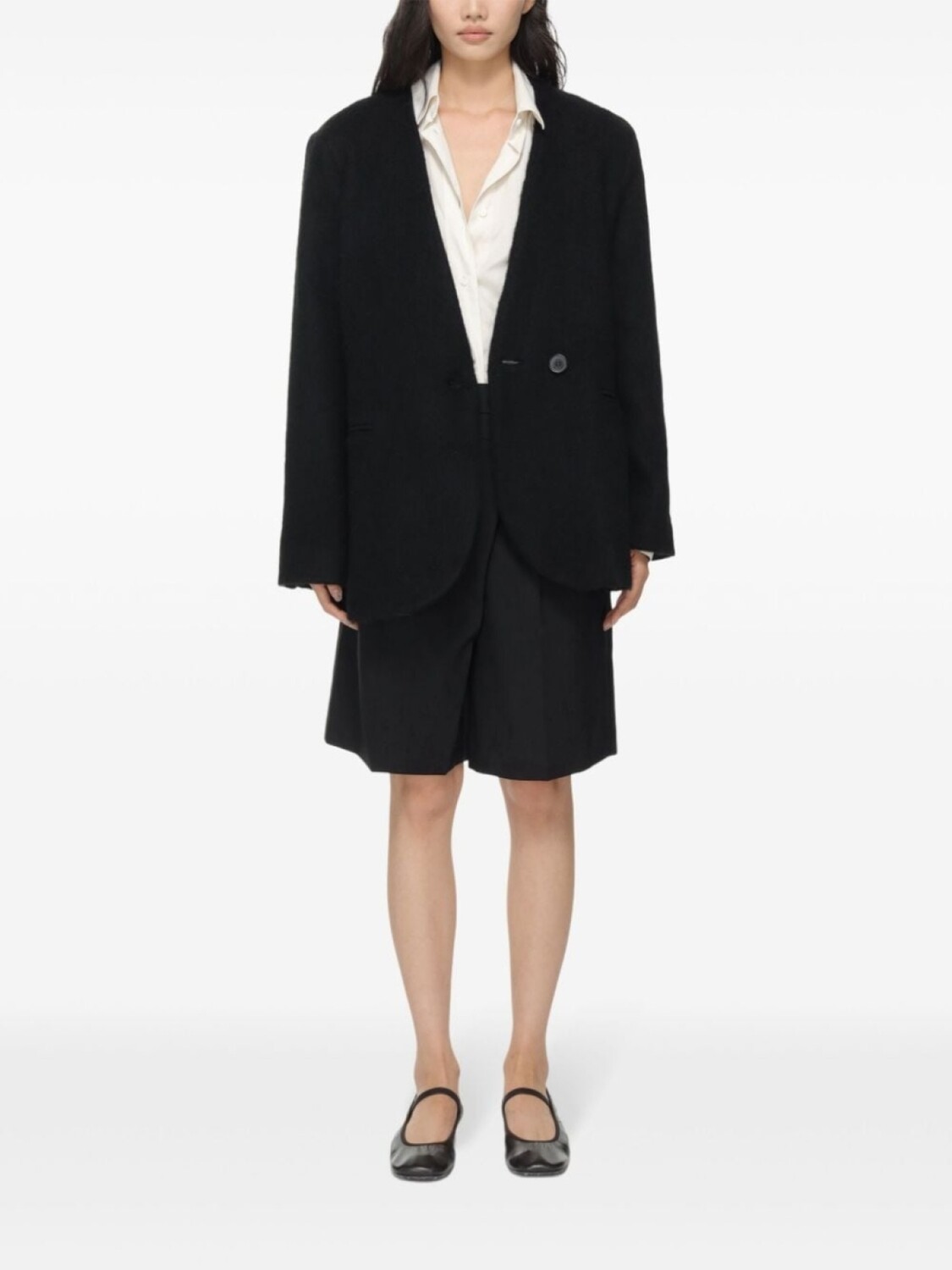 Won Hundred пиджак без воротника, черный
Won Hundred пиджак без воротника, черный