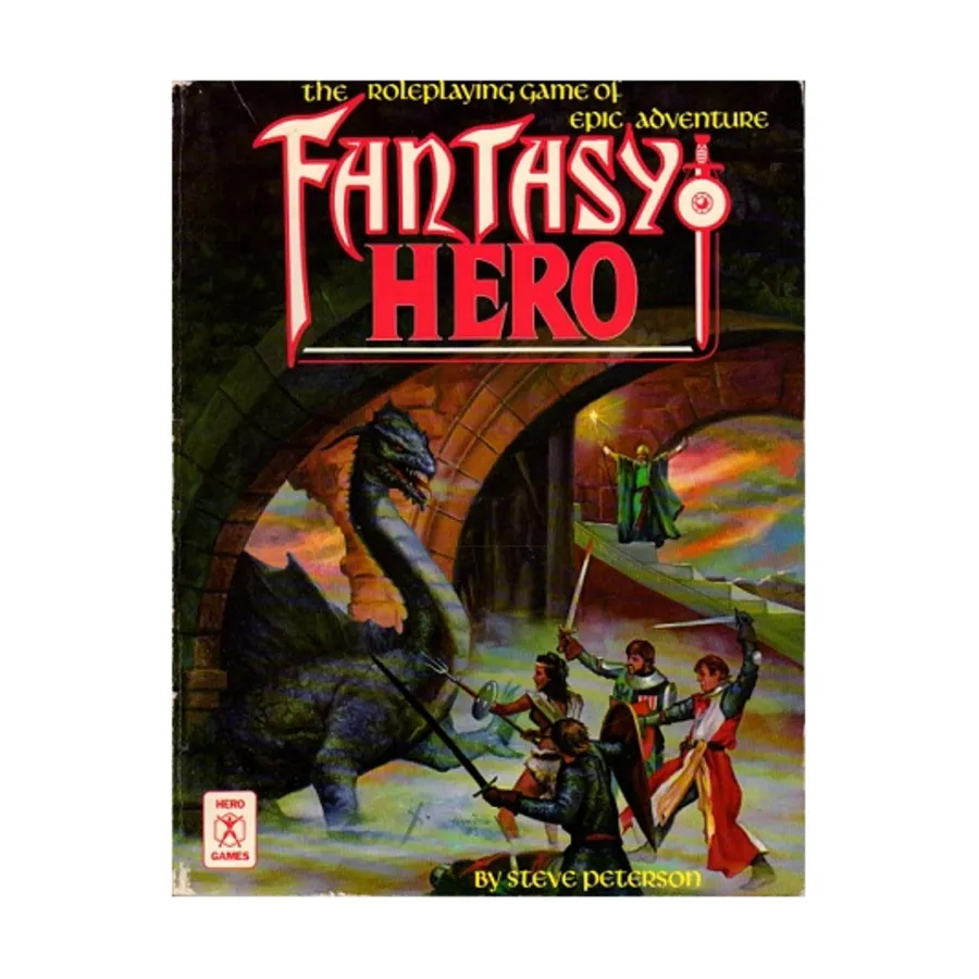 Fantasy Hero (1st Printing), Hero System & Champions (3rd Edition), мягкая обложка
Fantasy Hero (1st Printing), Hero System & Champions (3rd Edition), мягкая обложка