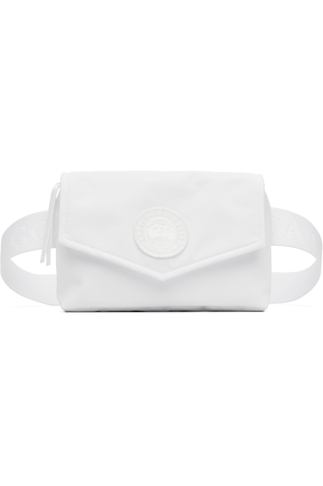 Мини поясная сумка на талию Canada Goose, белый
Мини поясная сумка на талию Canada Goose, белый