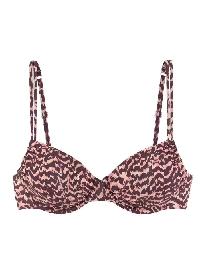 Верх бикини LASCANA, цвет bordeaux bedruckt
Верх бикини LASCANA, цвет bordeaux bedruckt