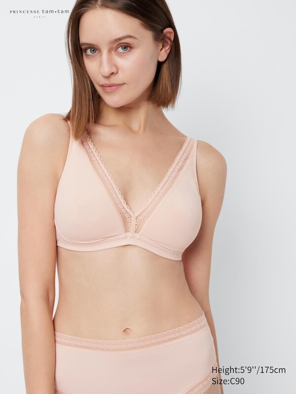 Бюстгальтер Uniqlo, розовый
Бюстгальтер Uniqlo, розовый