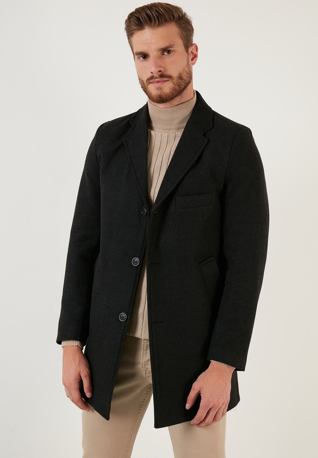 Классическое пальто Buratti, Черный, Классическое пальто Buratti 
Классическое пальто Buratti, Черный, Классическое пальто Buratti