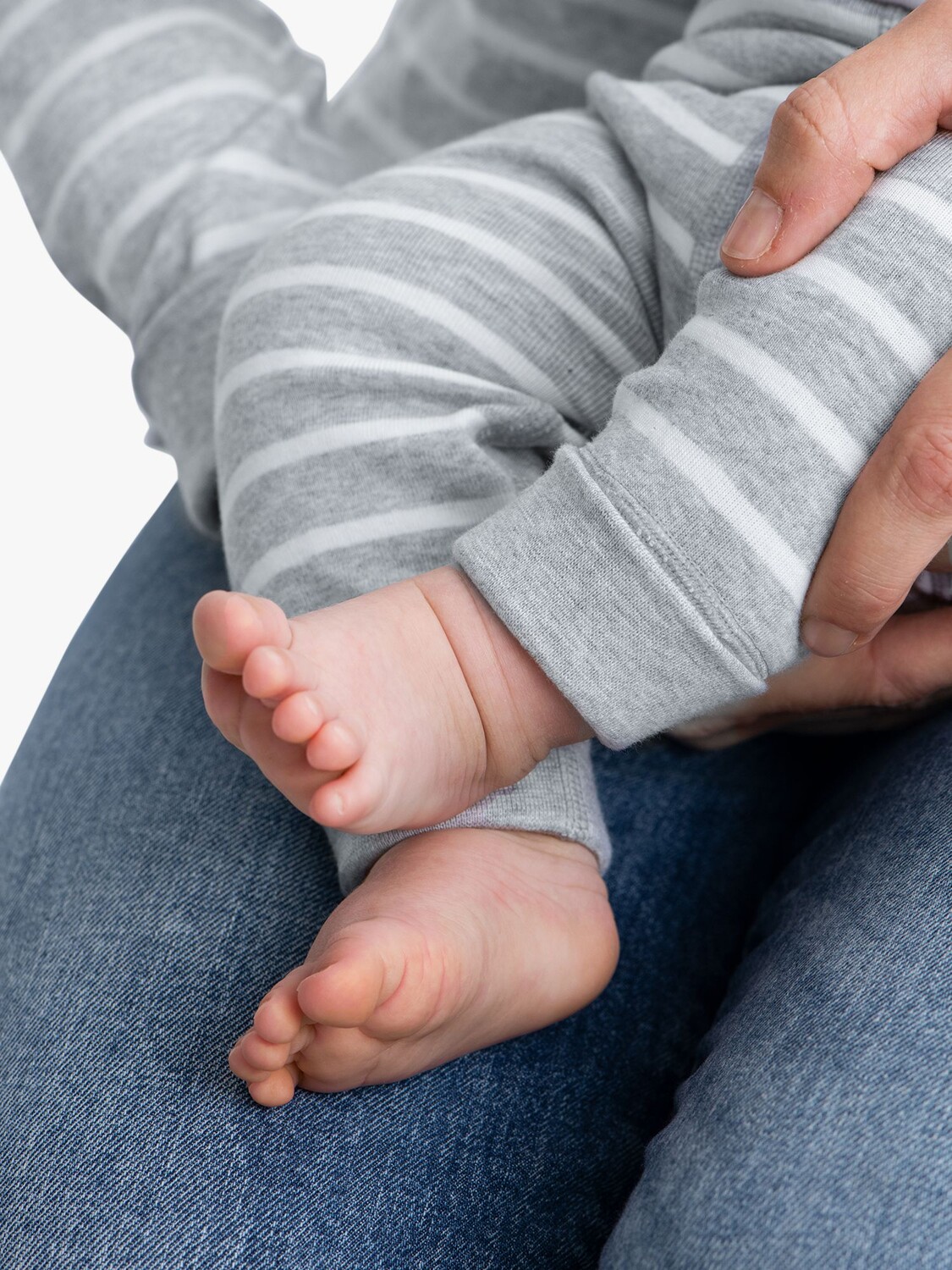 Детские брюки в полоску из органического хлопка Polarn O. Pyret, серый
Детские брюки в полоску из органического хлопка Polarn O. Pyret, серый