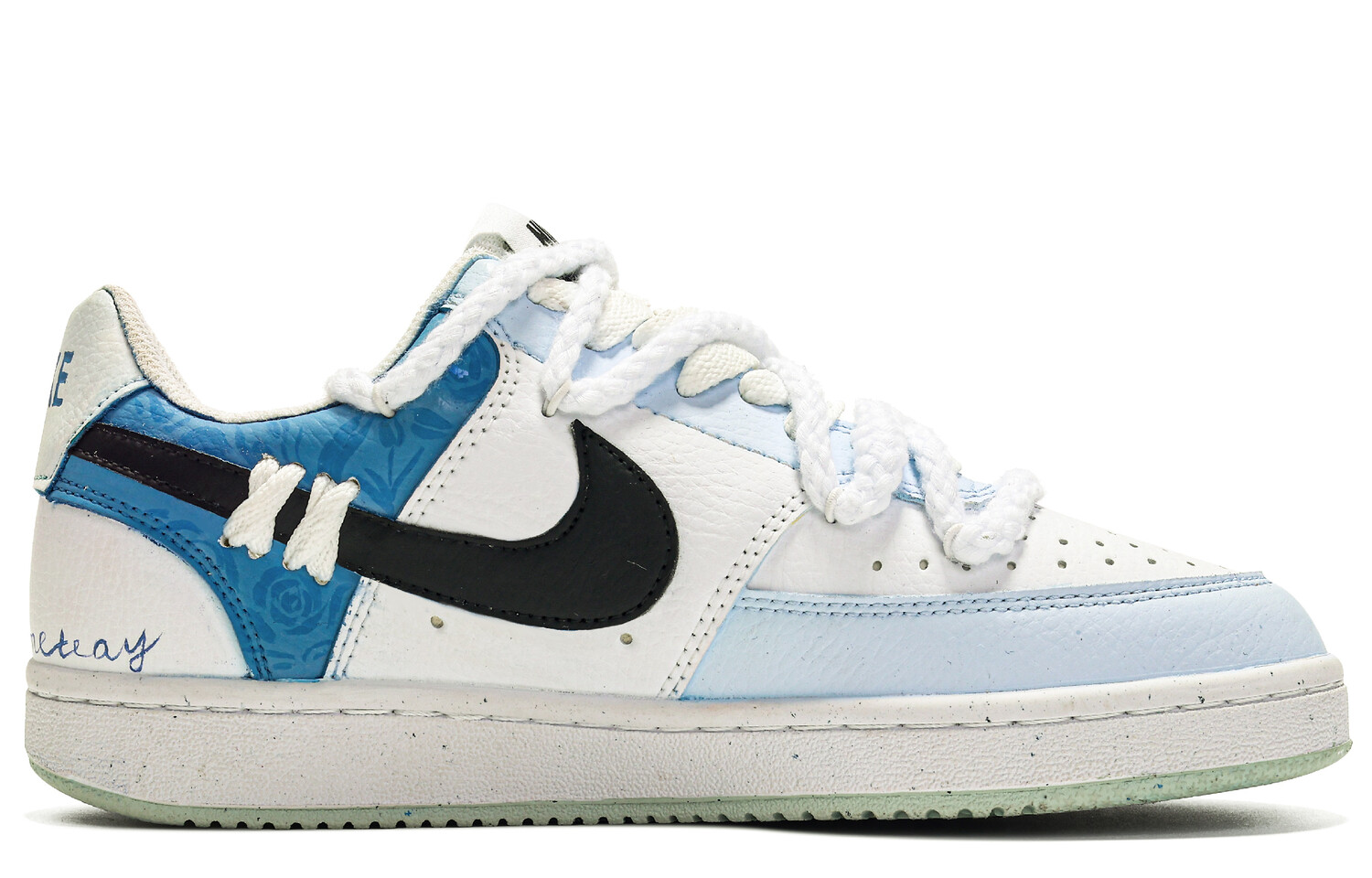 Кроссовки Nike Court Borough Skateboarding Shoes Men Low-top Blue/white, синий/белый
Кроссовки Nike Court Borough Skateboarding Shoes Men Low-top Blue/white, синий/белый