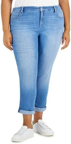 Style & Co. Женские джинсы Curvy Destructed Girlfriend
Style & Co. Женские джинсы Curvy Destructed Girlfriend