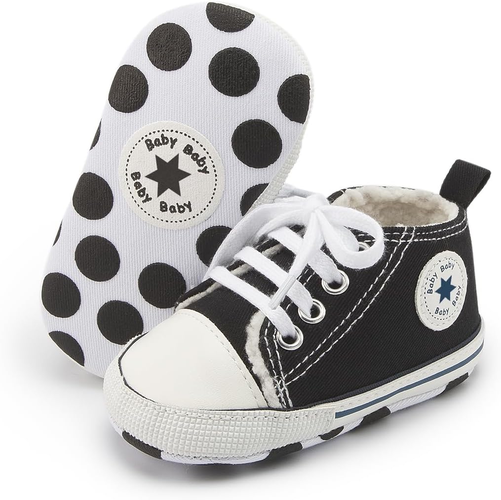 Детские кеды KIDSUN унисекс для мальчиков и девочек, с мягкой подошвой, на шнуровке, для новорожденных, обувь для первых шагов, для малышей, комнатная обувь
Детские кеды KIDSUN унисекс для мальчиков и девочек, с мягкой подошвой, на шнуровке, для новорожденных, обувь для первых шагов, для малышей, комнатная обувь