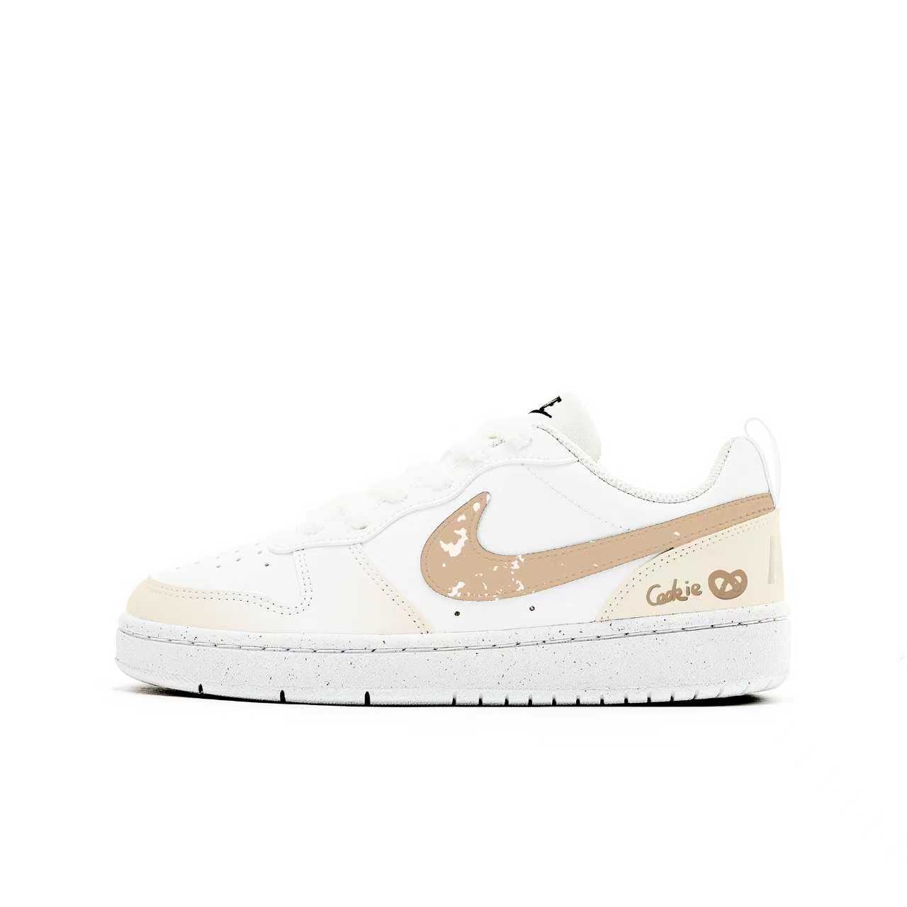 Court Borough нескользящие устойчивые к истиранию низкие детские скейтбординг кроссовки для подростков Nike, коричневый/белый
Court Borough нескользящие устойчивые к истиранию низкие детские скейтбординг кроссовки для подростков Nike, коричневый/белый