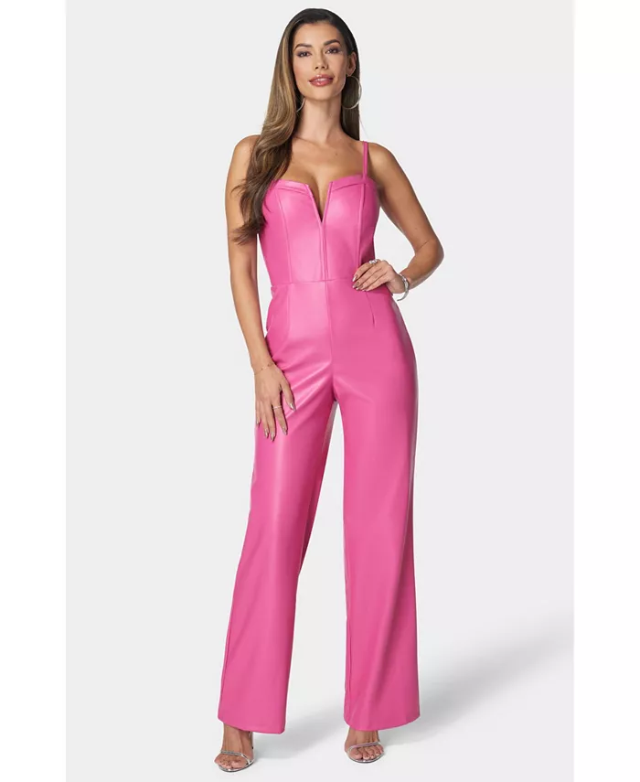 Женский укороченный комбинезон Bebe, фиолетовый
Женский укороченный комбинезон Bebe, фиолетовый