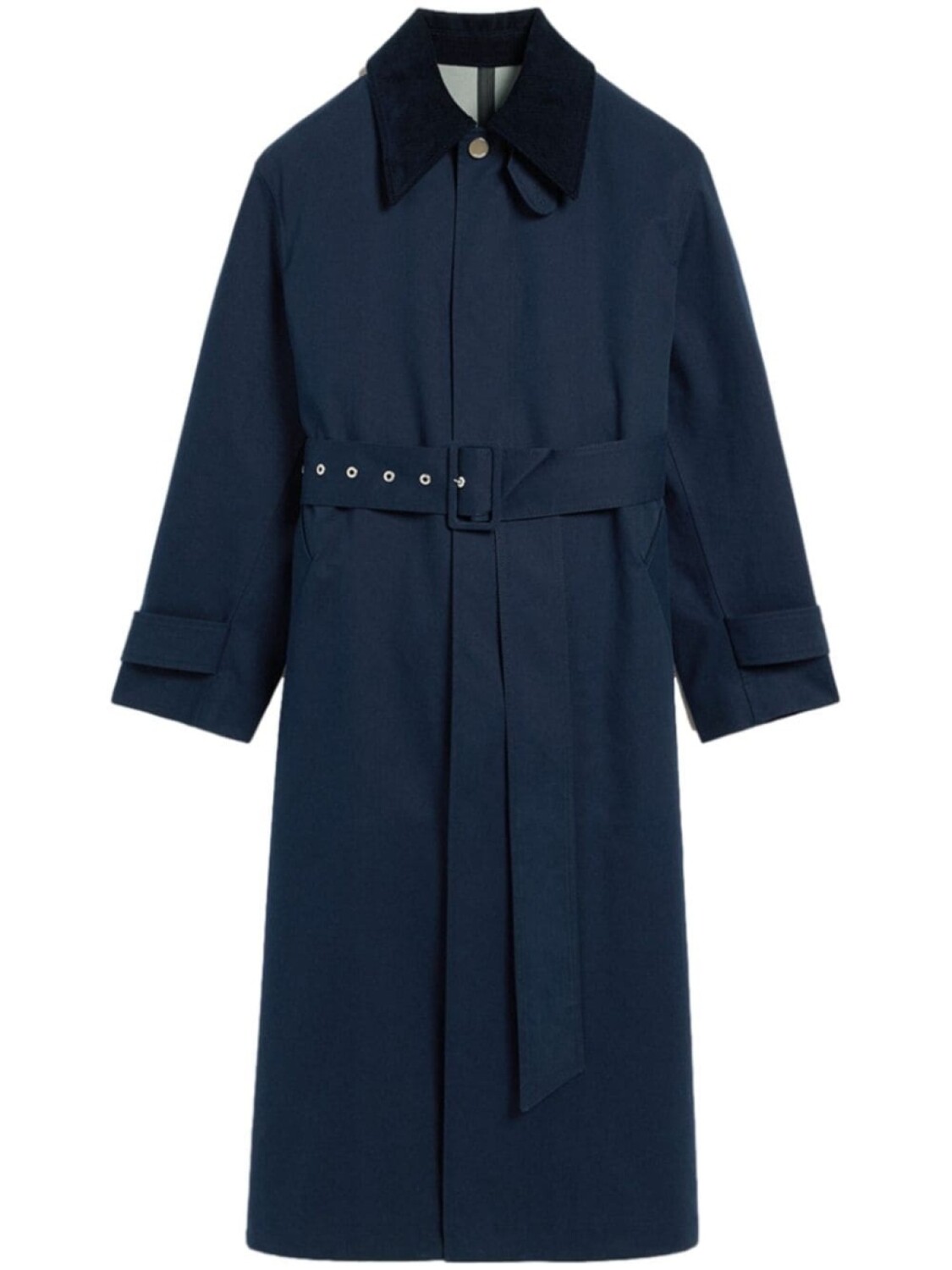 AMI Paris тренч с поясом, синий
AMI Paris тренч с поясом, синий