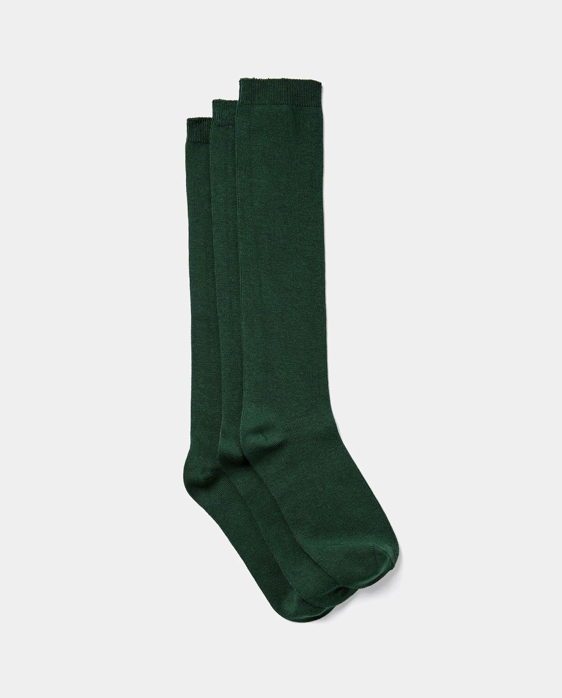 Набор из 3 однотонных высоких носков для мальчика Cotton Juice, зеленый
Набор из 3 однотонных высоких носков для мальчика Cotton Juice, зеленый