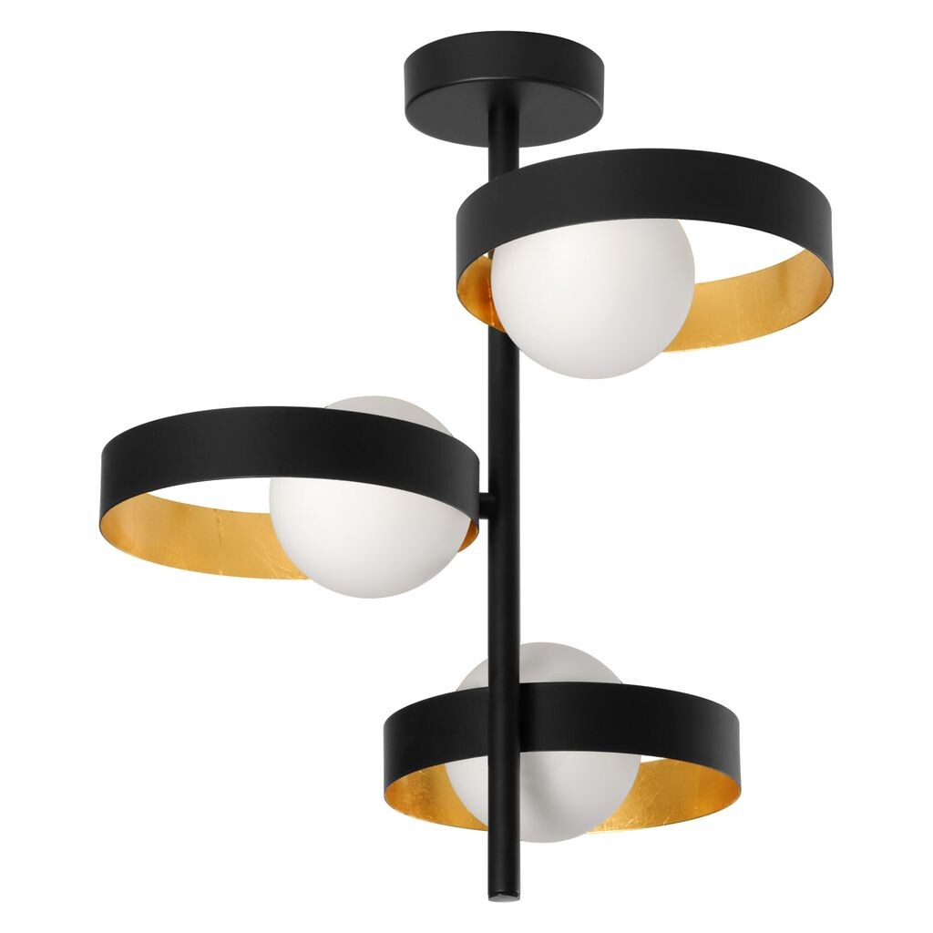 Потолочный светильник LEDVANCE DECOR Memphis, черный/золотой, с цоколем G9 для легкой замены лампы, может быть оснащен простой или интеллектуальной лампой, класс защиты IP20
Потолочный светильник LEDVANCE DECOR Memphis, черный/золотой, с цоколем G9 для легкой замены лампы, может быть оснащен простой или интеллектуальной лампой, класс защиты IP20
