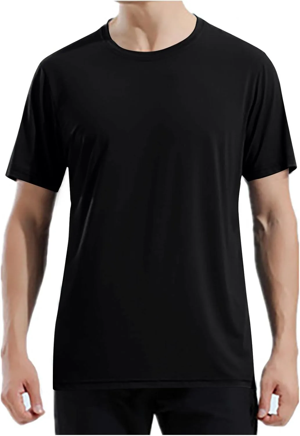 Мужская футболка с коротким рукавом и круглым вырезом, свободный крой, классическая базовая модель
Мужская футболка с коротким рукавом и круглым вырезом, свободный крой, классическая базовая модель