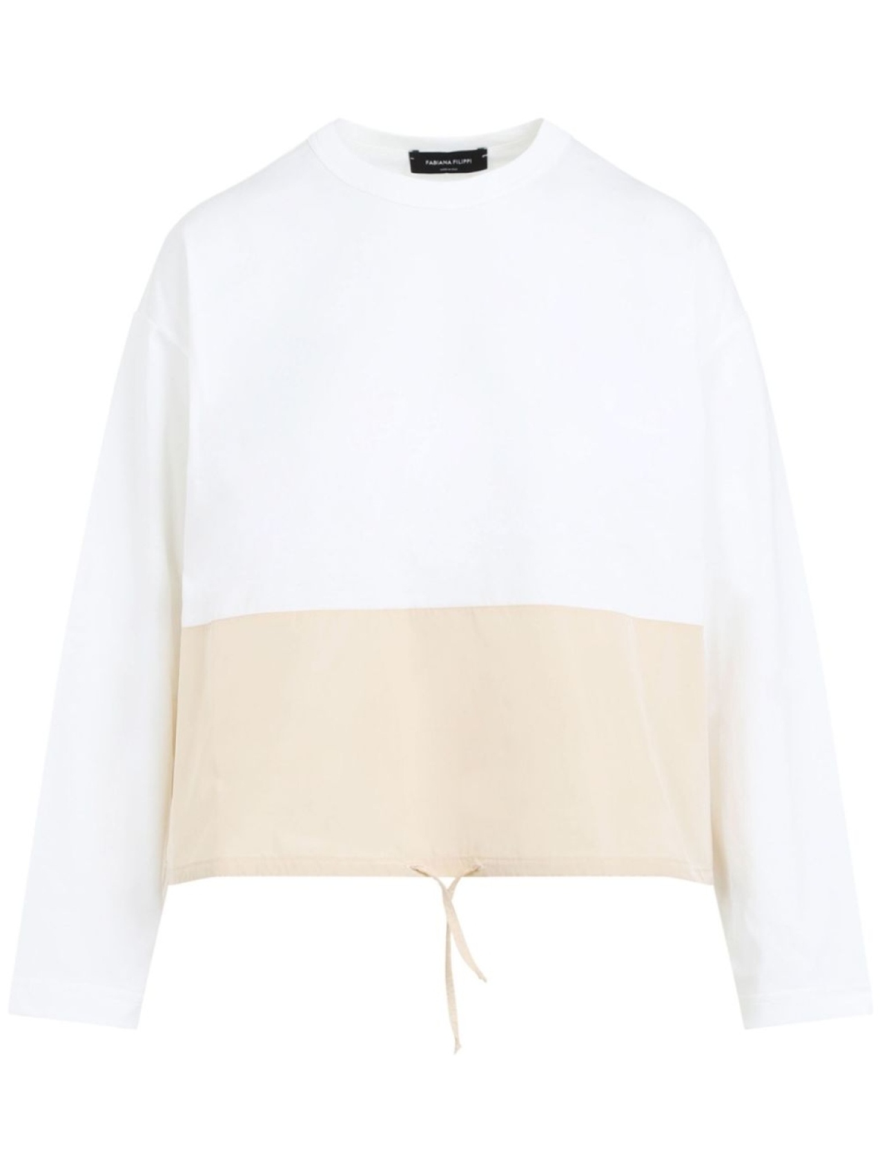 Fabiana Filippi джемпер с кулиской, белый
Fabiana Filippi джемпер с кулиской, белый