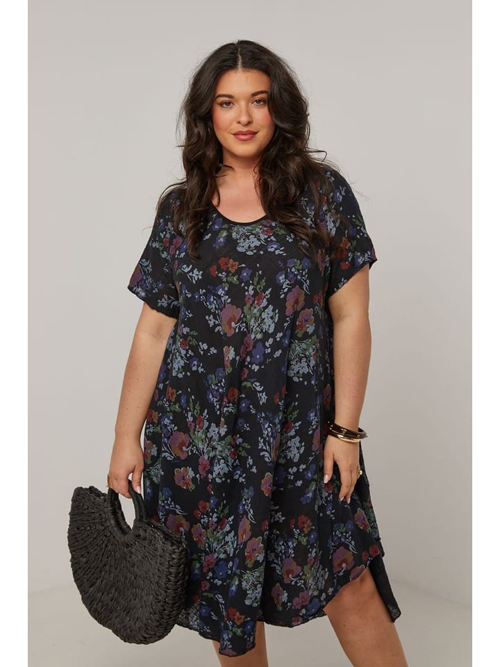 Платье до колена Curvy Lady, черный 
Платье до колена Curvy Lady, черный