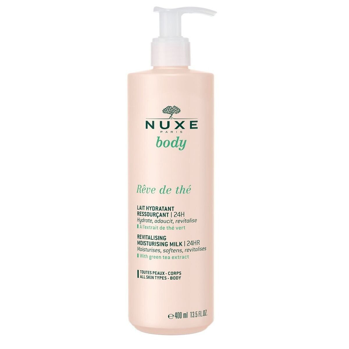 Nuxe Body Rêve de Thé молочко для тела, 400 ml
Nuxe Body Rêve de Thé молочко для тела, 400 ml