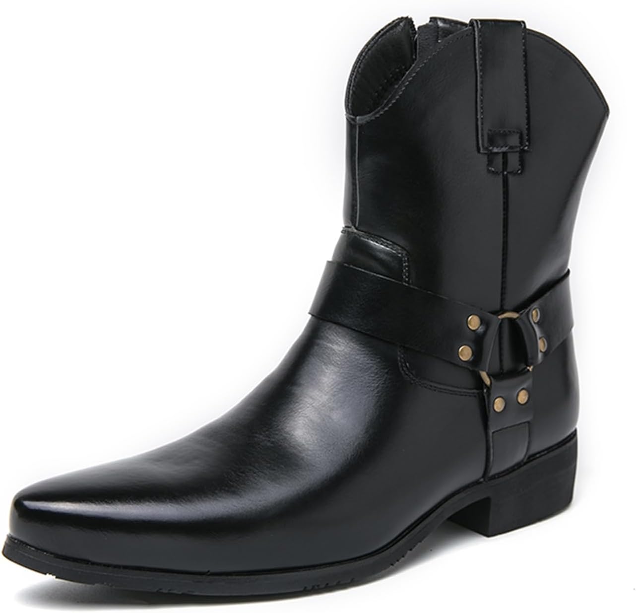 Мужские ковбойские сапоги Abborora, мужские вестерн-сапоги, мужские повседневные кожаные сапоги с молнией, черный
Мужские ковбойские сапоги Abborora, мужские вестерн-сапоги, мужские повседневные кожаные сапоги с молнией, черный