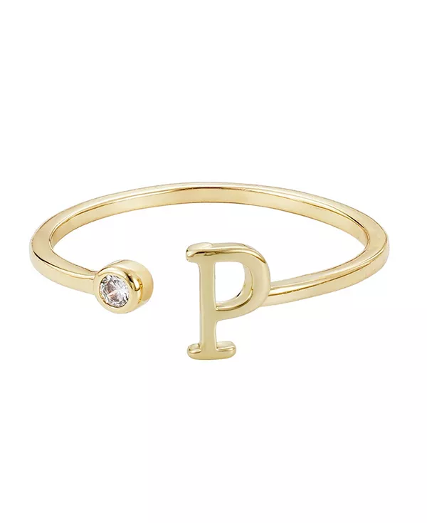 Кольцо-Инициал с регулируемой подвеской из золота с кубическим цирконием Adornia, gold-p
Кольцо-Инициал с регулируемой подвеской из золота с кубическим цирконием Adornia, gold-p