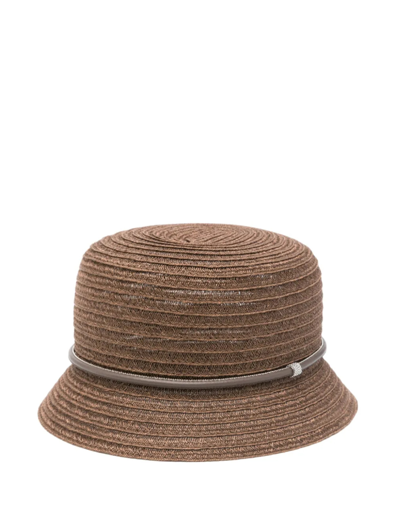 Шляпа-ведро из абаки Peserico, коричневый
Шляпа-ведро из абаки Peserico, коричневый