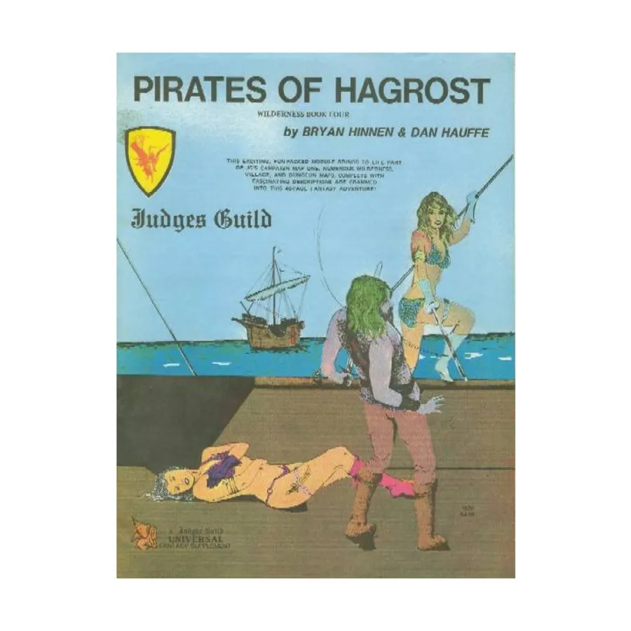 Модуль Pirates of Hagrost, Dungeons & Dragons Fantasy Modules (N - S) (Judges Guild)
Модуль Pirates of Hagrost, Dungeons & Dragons Fantasy Modules (N - S) (Judges Guild)