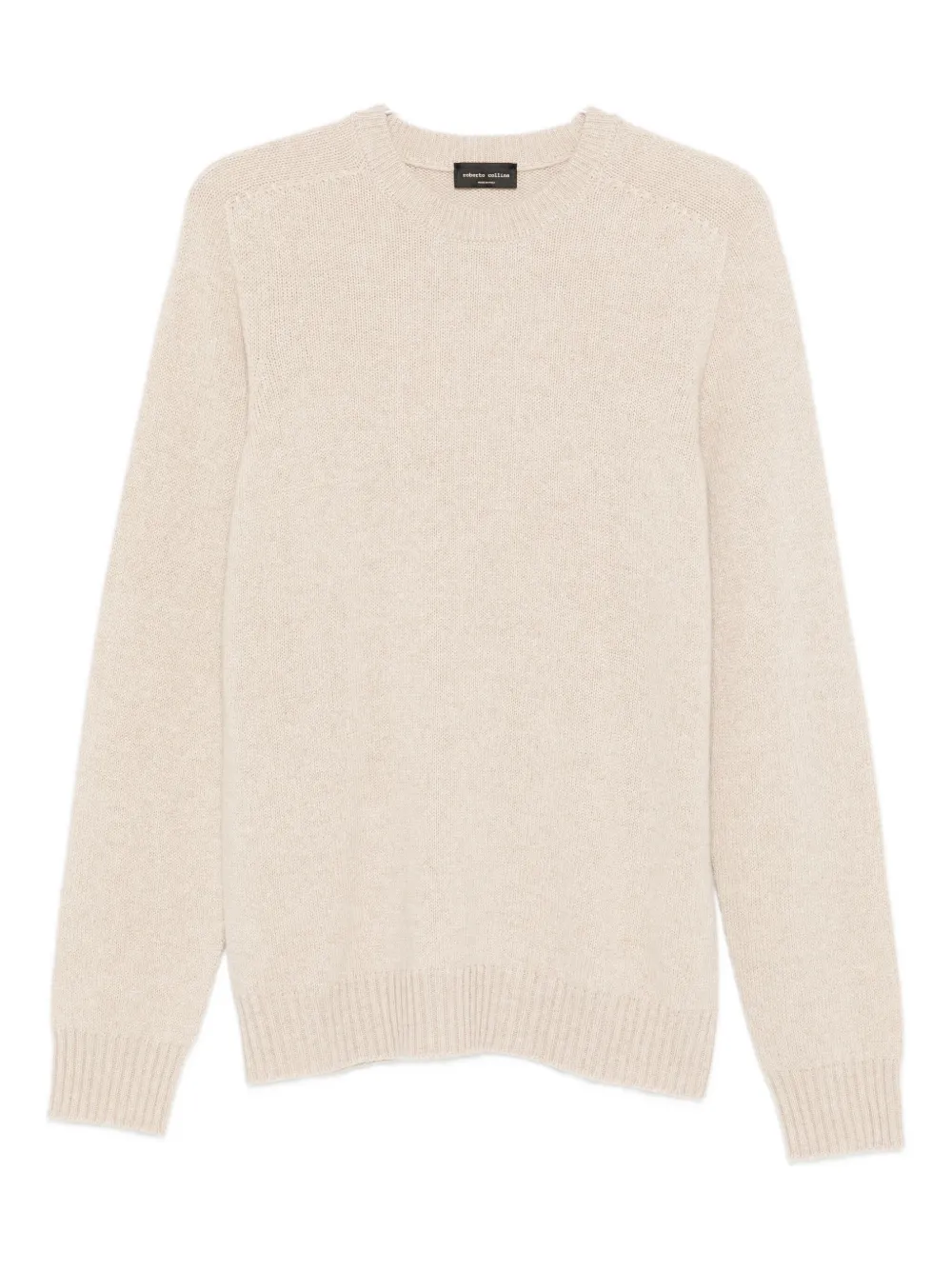Тонкий вязаный джемпер Roberto Collina, нейтральный
Тонкий вязаный джемпер Roberto Collina, нейтральный