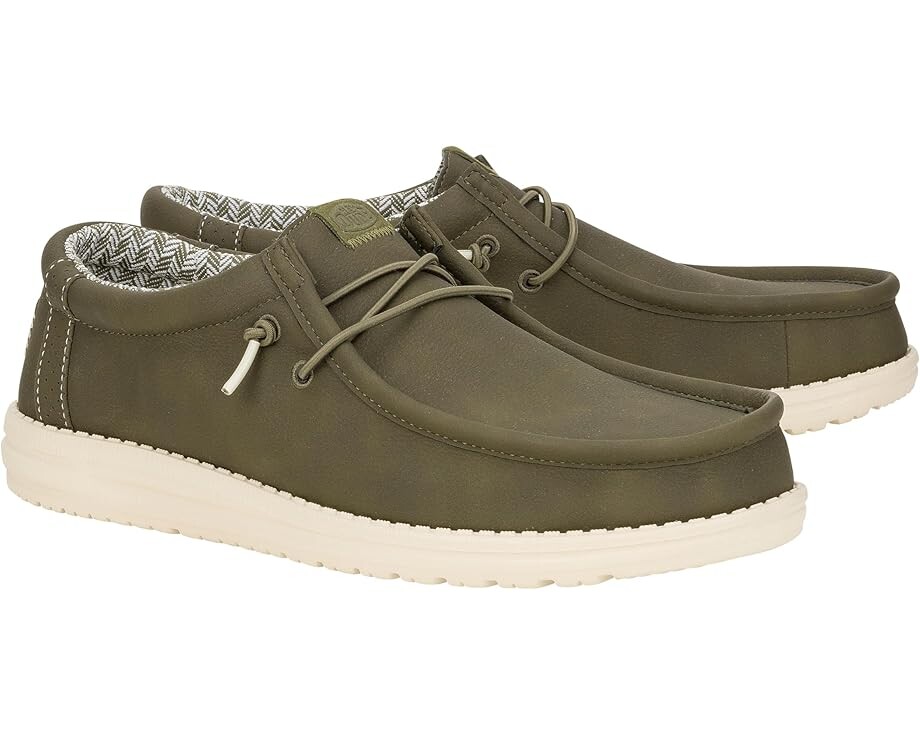 Лоферы Hey Dude Wally Classic, оливковый
Лоферы Hey Dude Wally Classic, оливковый