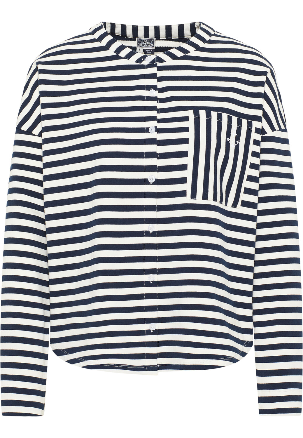 Толстовка DreiMaster Sweat Jacke, цвет Marine Weiss
Толстовка DreiMaster Sweat Jacke, цвет Marine Weiss