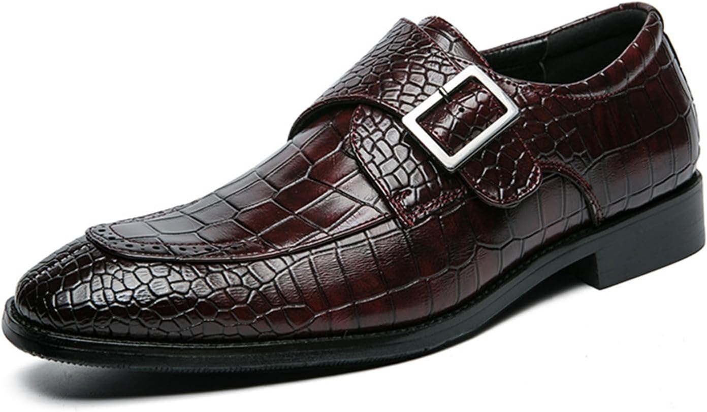 Мужские кожаные туфли с плоской подошвой, стиль Oxfords с пряжкой, легкие, дышащие, для повседневной носки, низкие, нескользящие. Идеальны для джентльменов, вечеринок, бизнеса и работы Crepuscute, коричневый
Мужские кожаные туфли с плоской подошвой, стиль Oxfords с пряжкой, легкие, дышащие, для повседневной носки, низкие, нескользящие. Идеальны для джентльменов, вечеринок, бизнеса и работы Crepuscute, коричневый