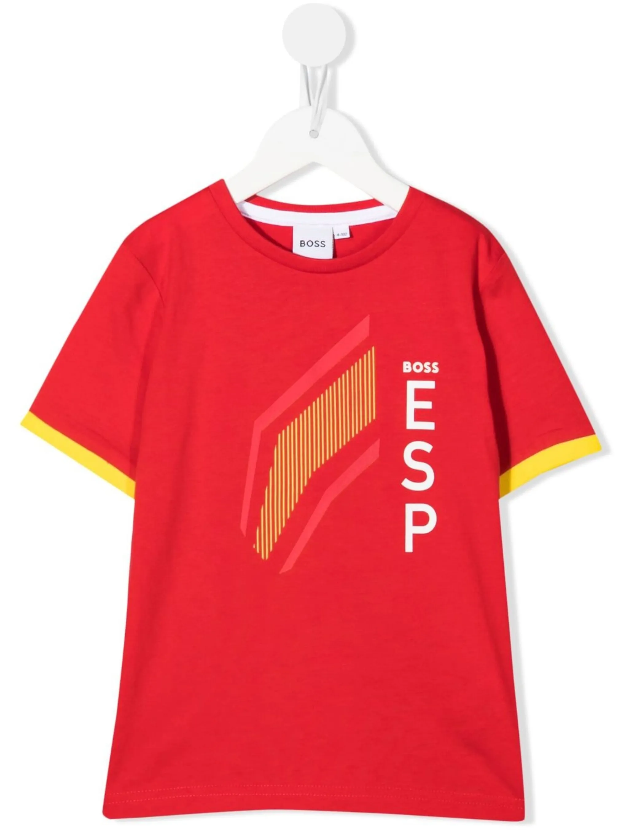 Футболка Spain с логотипом Boss Kidswear, красный
Футболка Spain с логотипом Boss Kidswear, красный