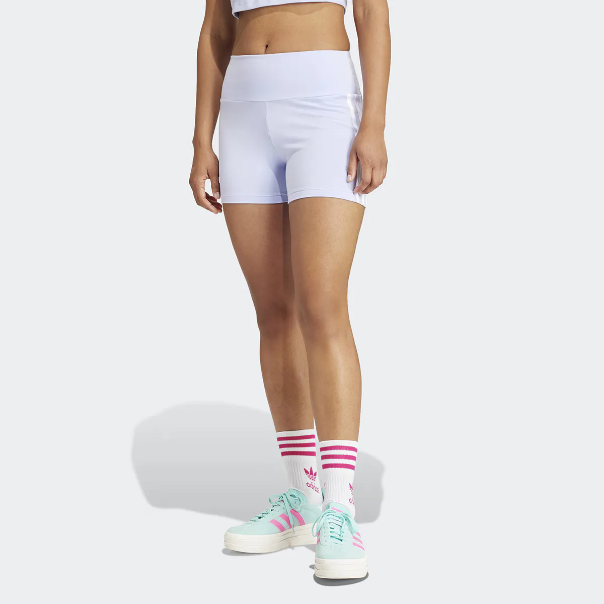 Женские короткие леггинсы Adidas Originals из хлопка 1/4 с тремя полосками, цвет Violeta
Женские короткие леггинсы Adidas Originals из хлопка 1/4 с тремя полосками, цвет Violeta