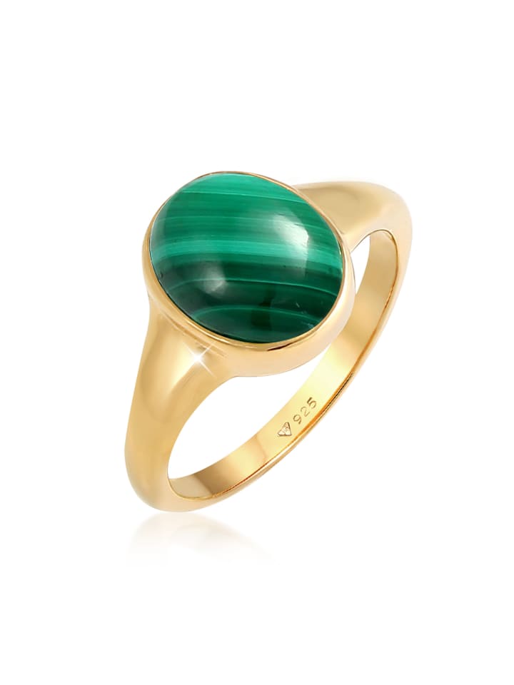 Elli Кольцо из серебра 925 пробы с золотым покрытием
Elli Кольцо из серебра 925 пробы с золотым покрытием