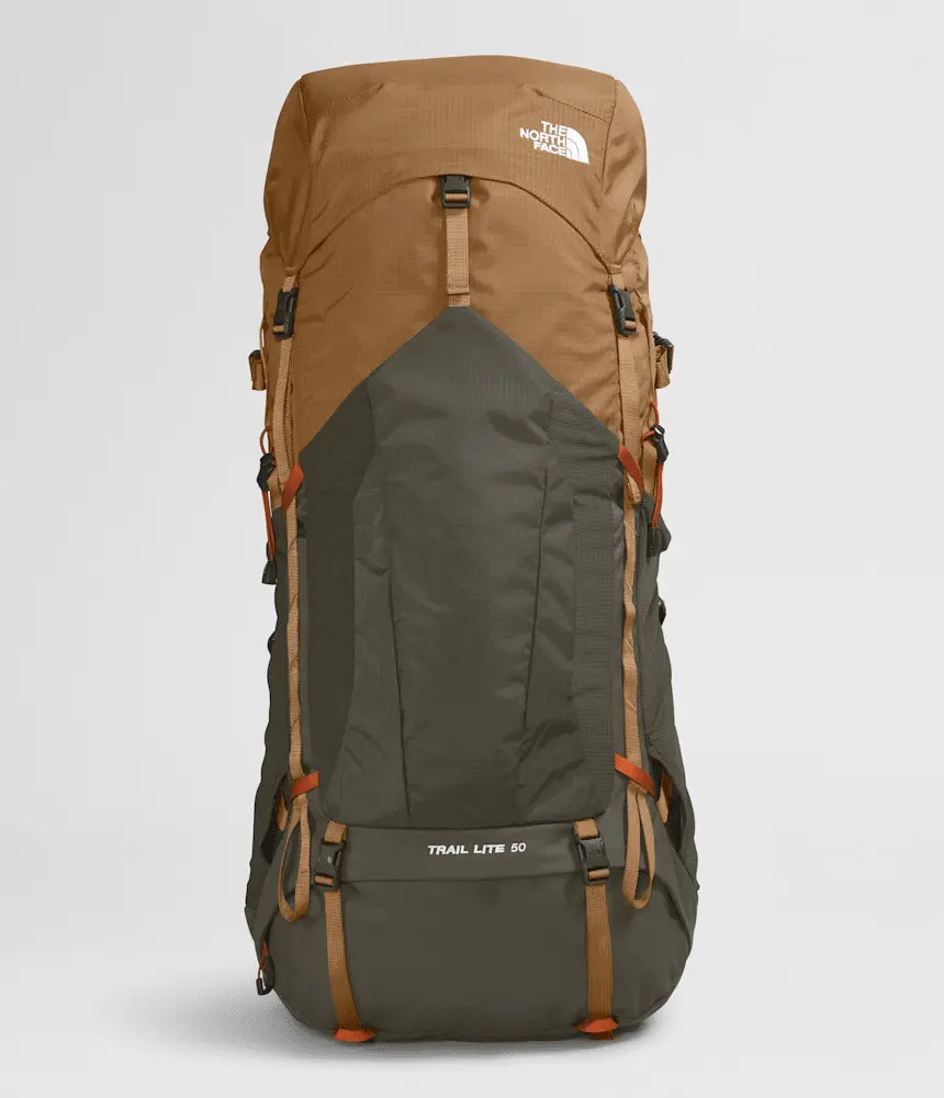 Рюкзак Trail Lite 50 The North Face, Utility Brown/New Taupe Green
Рюкзак Trail Lite 50 The North Face, Utility Brown/New Taupe Green