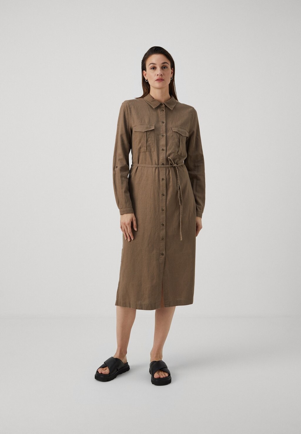 Платье-рубашка ONLCARO ONLY, коричневый
Платье-рубашка ONLCARO ONLY, коричневый