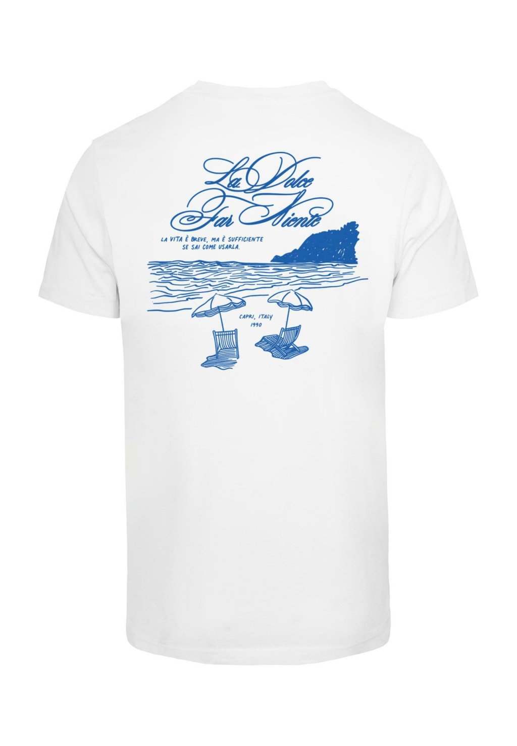 Футболка с принтом LA VITA E BREVE Mister Tee, белый
Футболка с принтом LA VITA E BREVE Mister Tee, белый