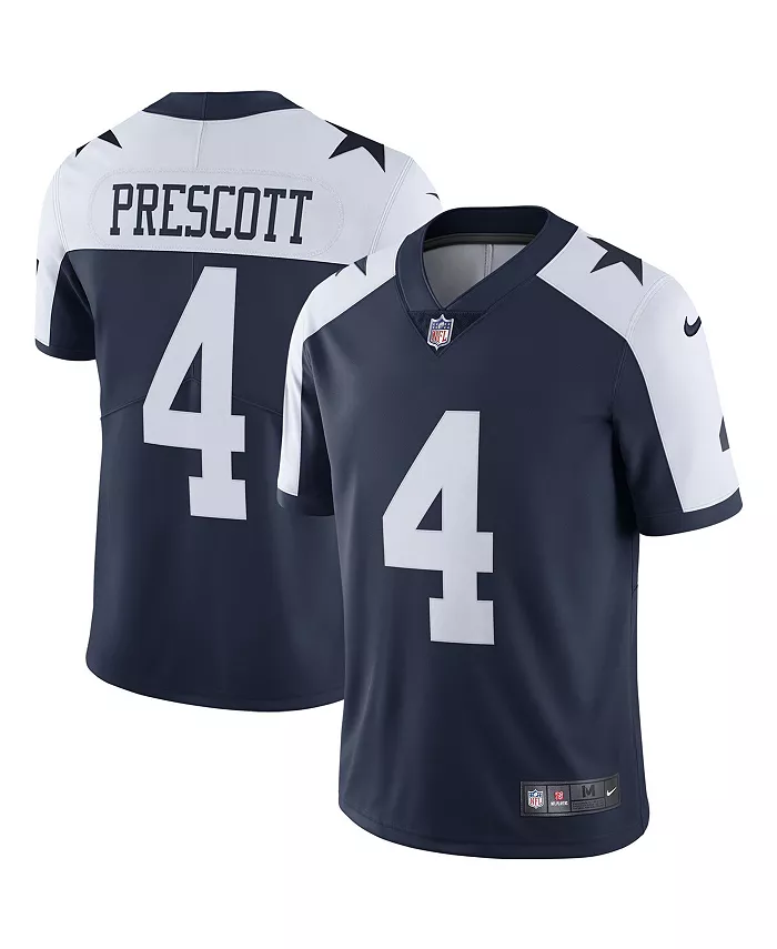 Мужская ограниченная джерси Dallas Cowboys Color Rush Vapor Дака Прескотта Nike, мультиколор
Мужская ограниченная джерси Dallas Cowboys Color Rush Vapor Дака Прескотта Nike, мультиколор