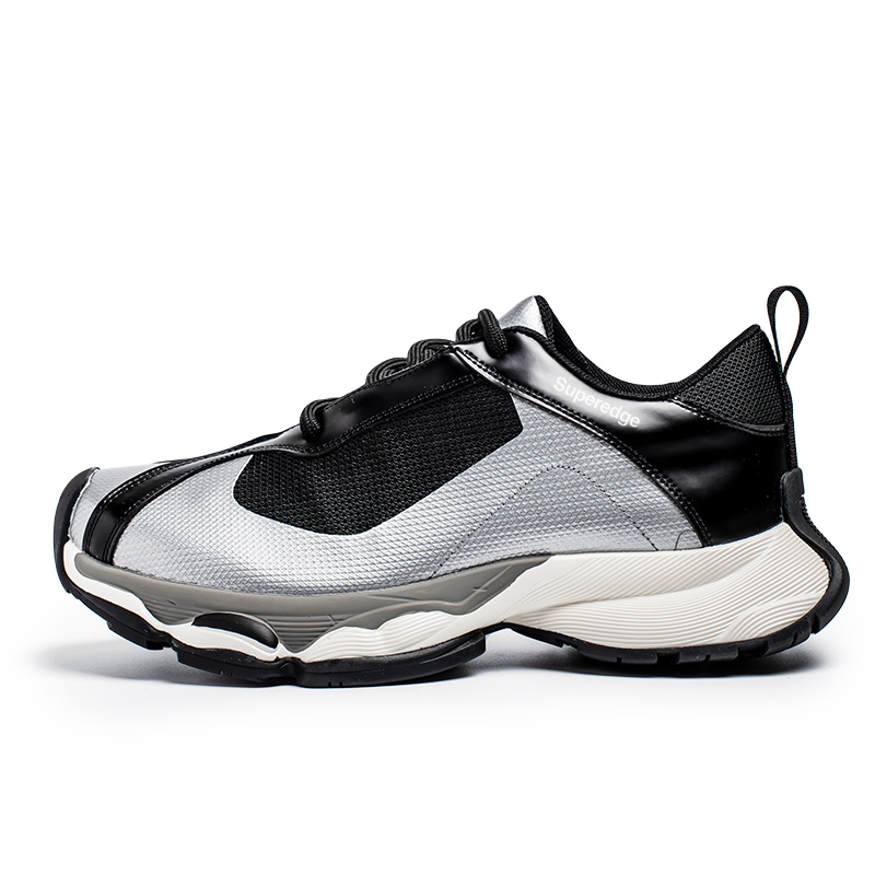 SUPEREDGE Антискользящие износостойкие массивные низкие кроссовки мужские - черный серебристый, цвет Black Silver
SUPEREDGE Антискользящие износостойкие массивные низкие кроссовки мужские - черный серебристый, цвет Black Silver