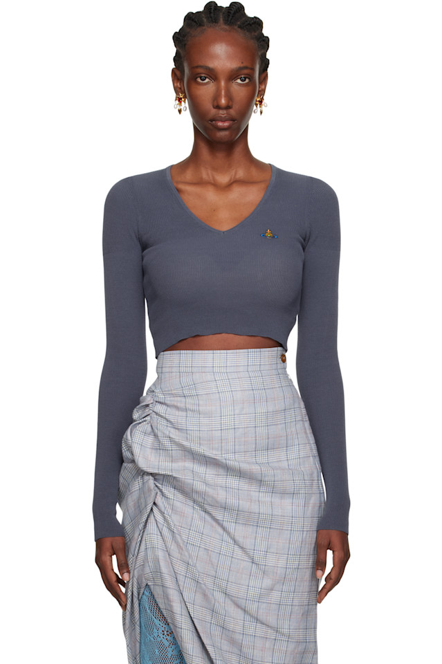 Беа укороченный свитер Vivienne Westwood, мультиколор 
Беа укороченный свитер Vivienne Westwood, мультиколор