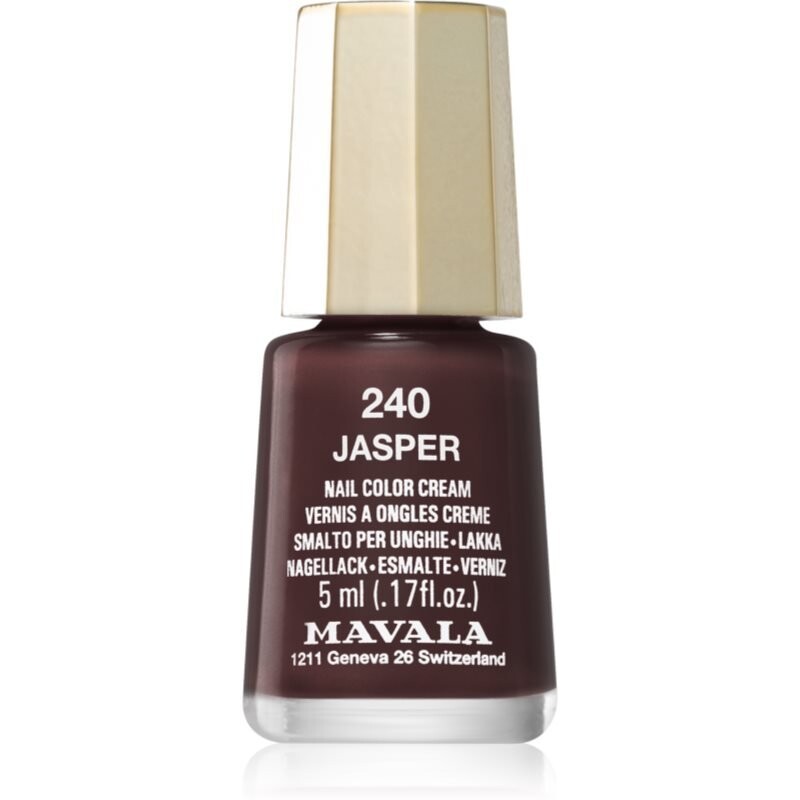 Лак для ногтей Mavala Mini Color оттенок 240 Джаспер 5 мл
Лак для ногтей Mavala Mini Color оттенок 240 Джаспер 5 мл