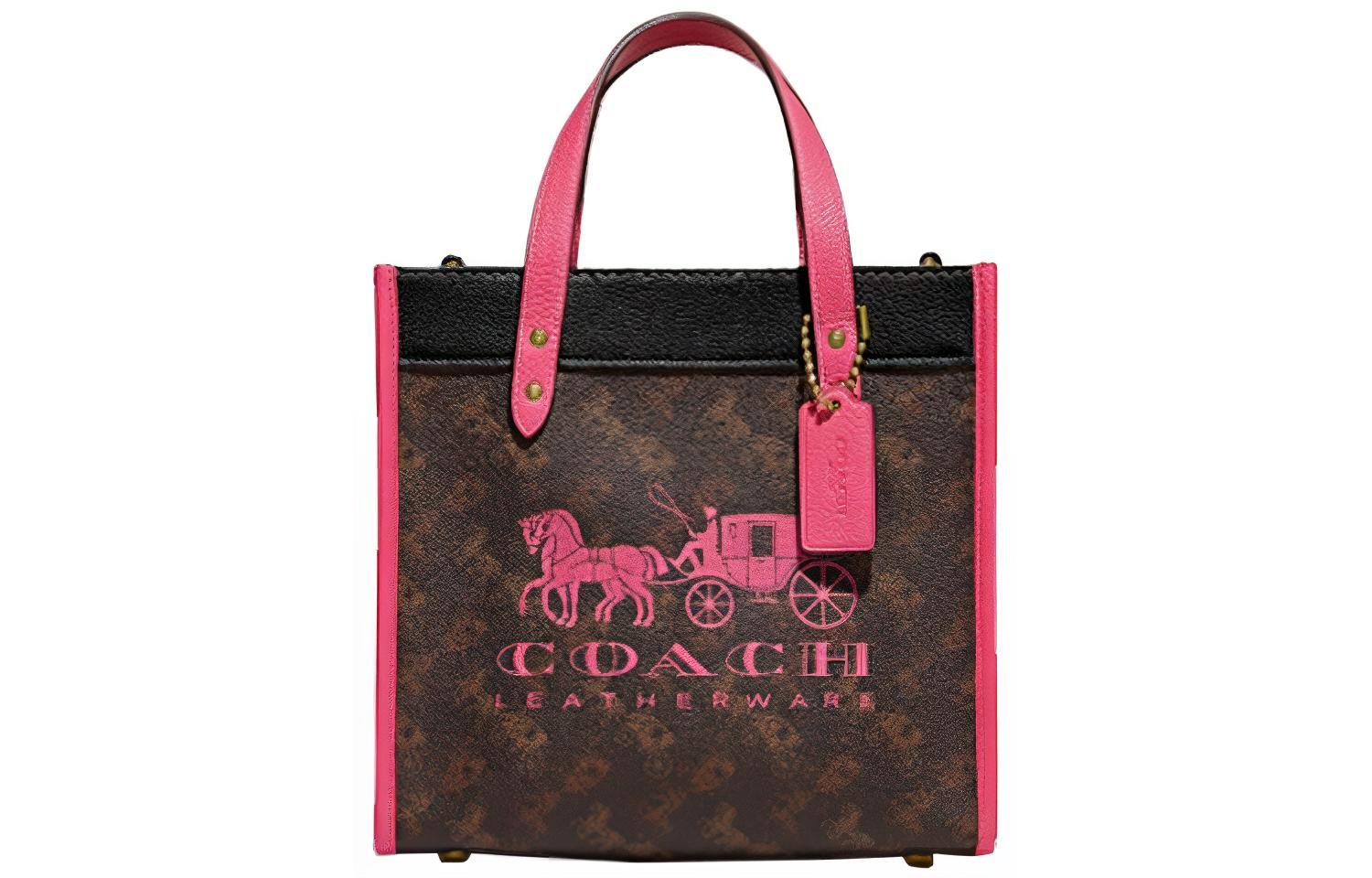 COACH Кожаная полевая сумка Шопер Сумка через плечо Кроссбод Маленькая женская сумка Коричневая Розовая Мультиколор
COACH Кожаная полевая сумка Шопер Сумка через плечо Кроссбод Маленькая женская сумка Коричневая Розовая Мультиколор