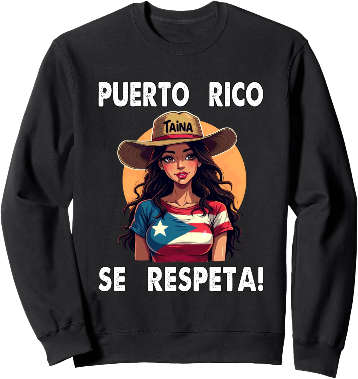 Толстовка с флагом Puerto Rico Se Respeta Taina PR Boricua Puerto Rico Se Respeta Collection, More Here, черный
Толстовка с флагом Puerto Rico Se Respeta Taina PR Boricua Puerto Rico Se Respeta Collection, More Here, черный