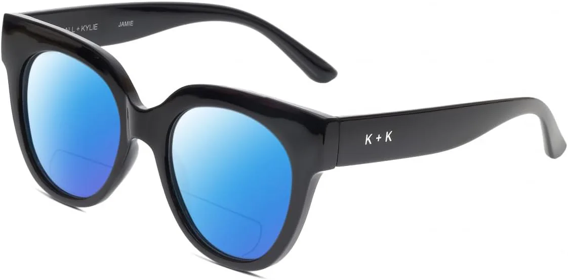 Солнцезащитные очки для чтения Calabria K+K JAMIE Round Polarized BiFocal для женщин, модные дизайнерские очки с бифокальными линзами, Gloss Black/Blue Mirror Lens
Солнцезащитные очки для чтения Calabria K+K JAMIE Round Polarized BiFocal для женщин, модные дизайнерские очки с бифокальными линзами, Gloss Black/Blue Mirror Lens