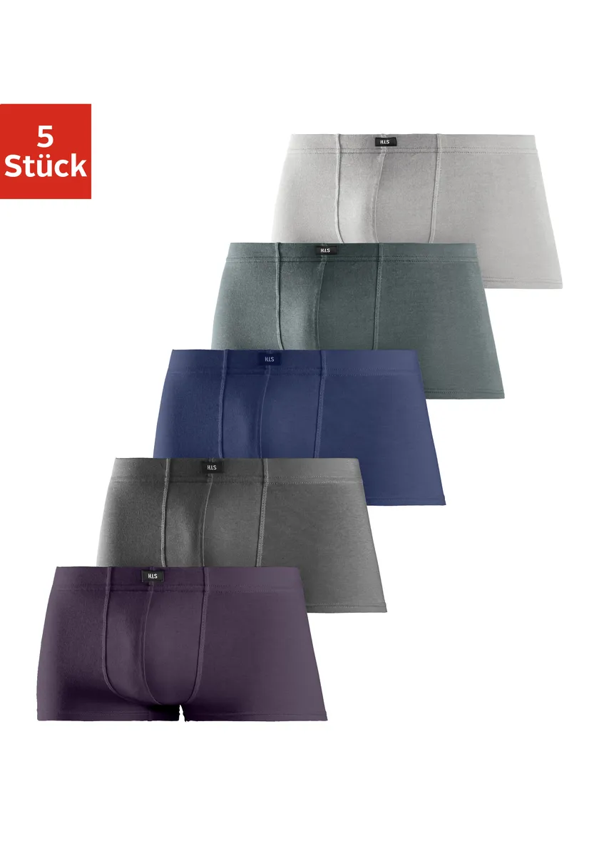 Трусы-боксеры H.I.S "Трусы мужские" (5 шт.), хипстерской формы, из эластичного хлопка, синий
Трусы-боксеры H.I.S "Трусы мужские" (5 шт.), хипстерской формы, из эластичного хлопка, синий