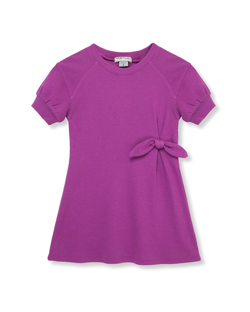 Платье-рубчик Habitual с завязками по бокам, фиолетовый
Платье-рубчик Habitual с завязками по бокам, фиолетовый