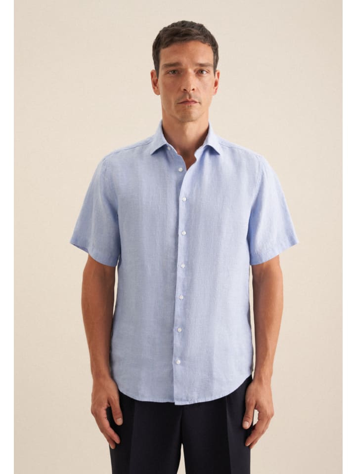 Рубашка Seidensticker, светло-синий
Рубашка Seidensticker, светло-синий