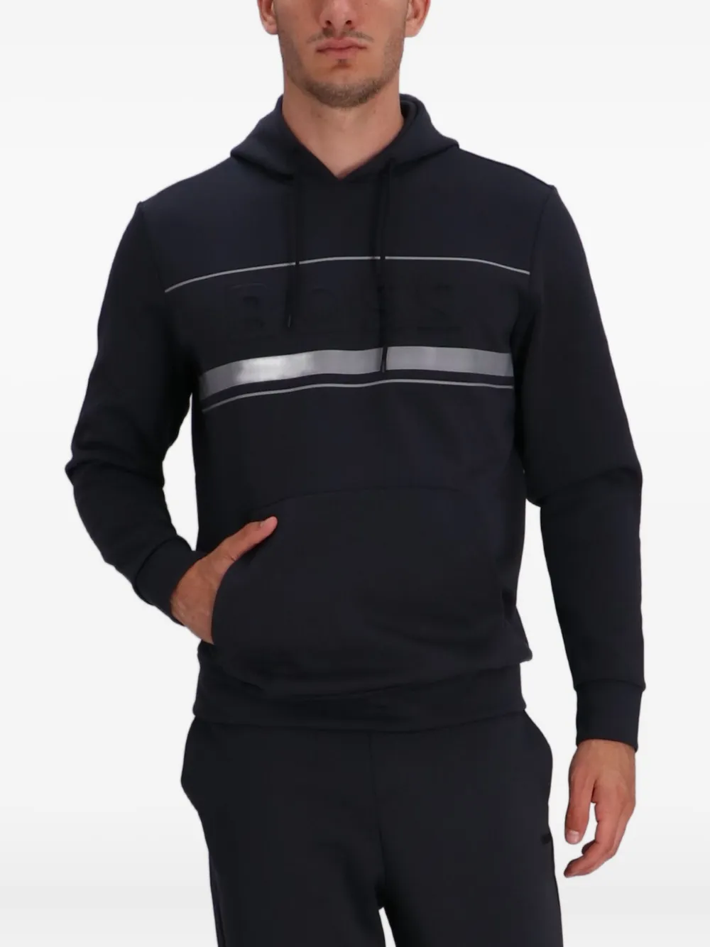 Толстовка с капюшоном и логотипом BOSS, черный
Толстовка с капюшоном и логотипом BOSS, черный